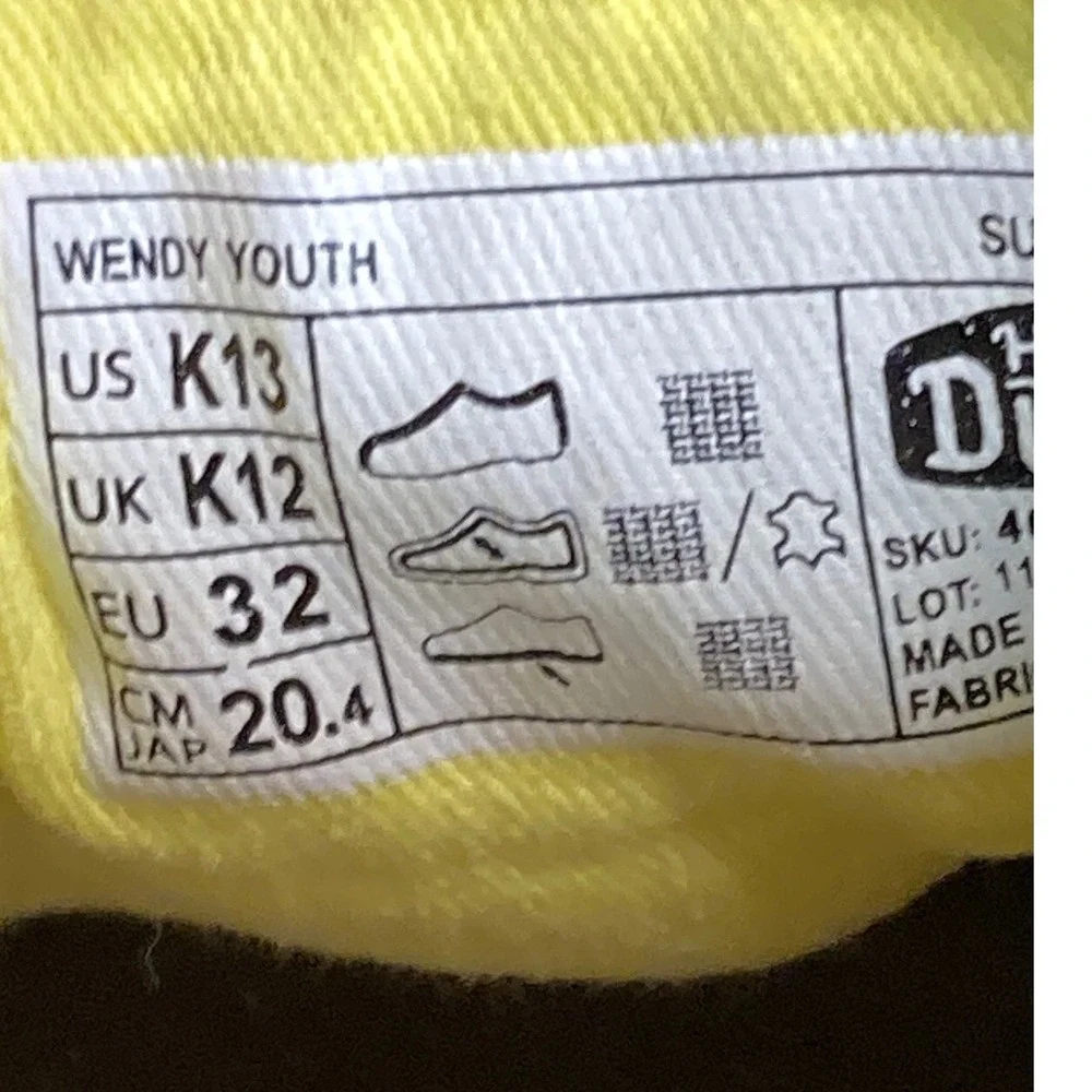 Hey Dude Wendy Youth Shoes Color Sugar Vibe Slip On Loafers K13 EU 32